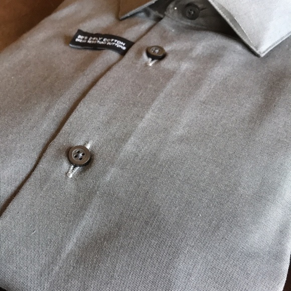 Kenneth Cole Dress Shirt, 18.5/36/37 Tall, NWT! - Picture 8 of 8